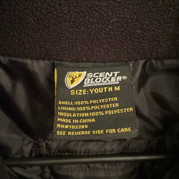 Insulated Camo Full Suit Scent Blocker Rain Blocker Sz M Medium - Picture 3 of 8